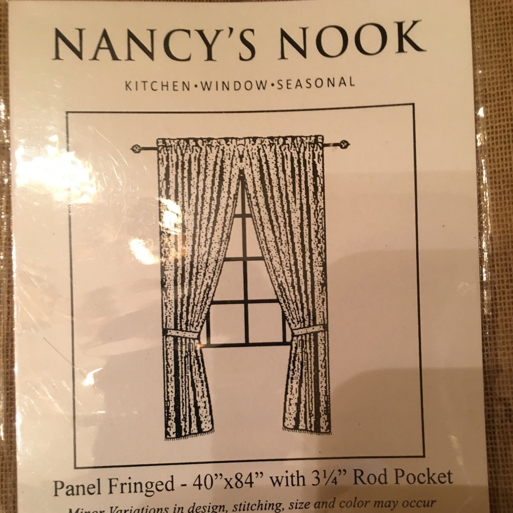 Nancy’s Nook Window Curtains